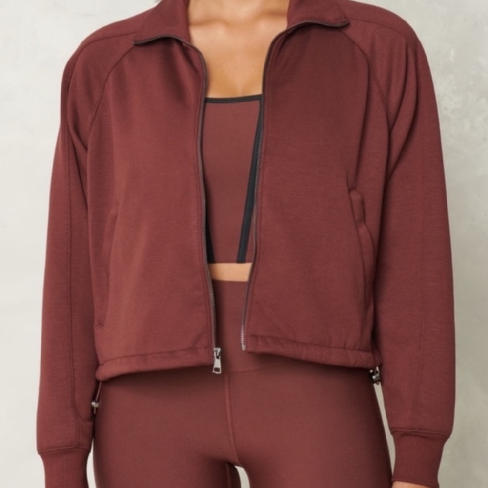 Abercrombie & Fitch YPB NeoKnit Cinch Full Zip Jacket
